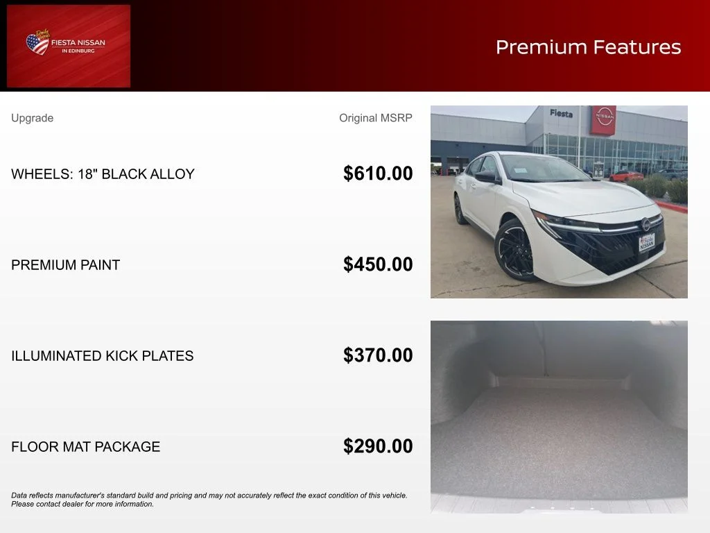 New 2026 Aspen White TriCoat Nissan SR image 3