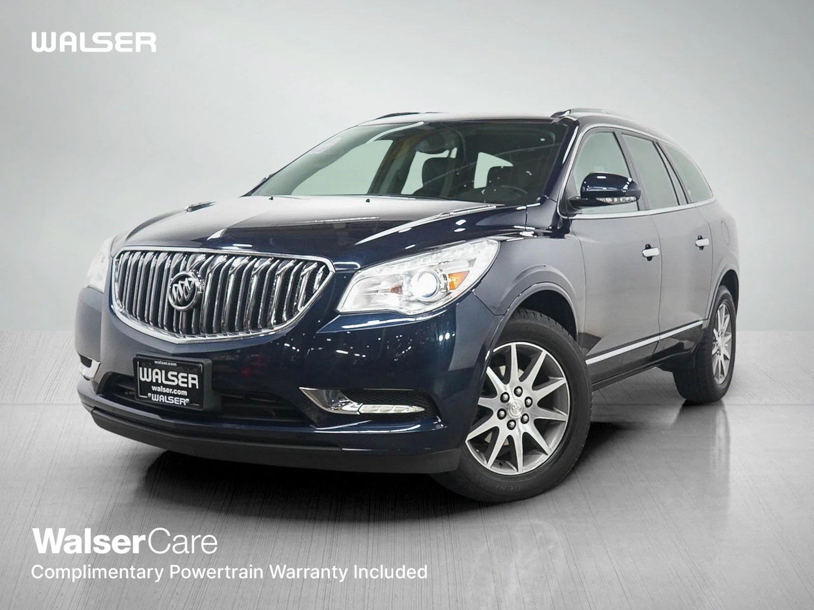 Used 2017 DARK SAPPHIRE BLUE METALLIC Buick Leather image 1