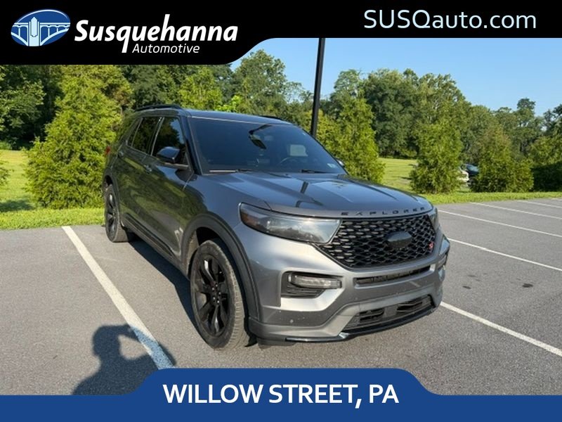Used 2023 Carbonized Gray Metallic Ford ST image 1