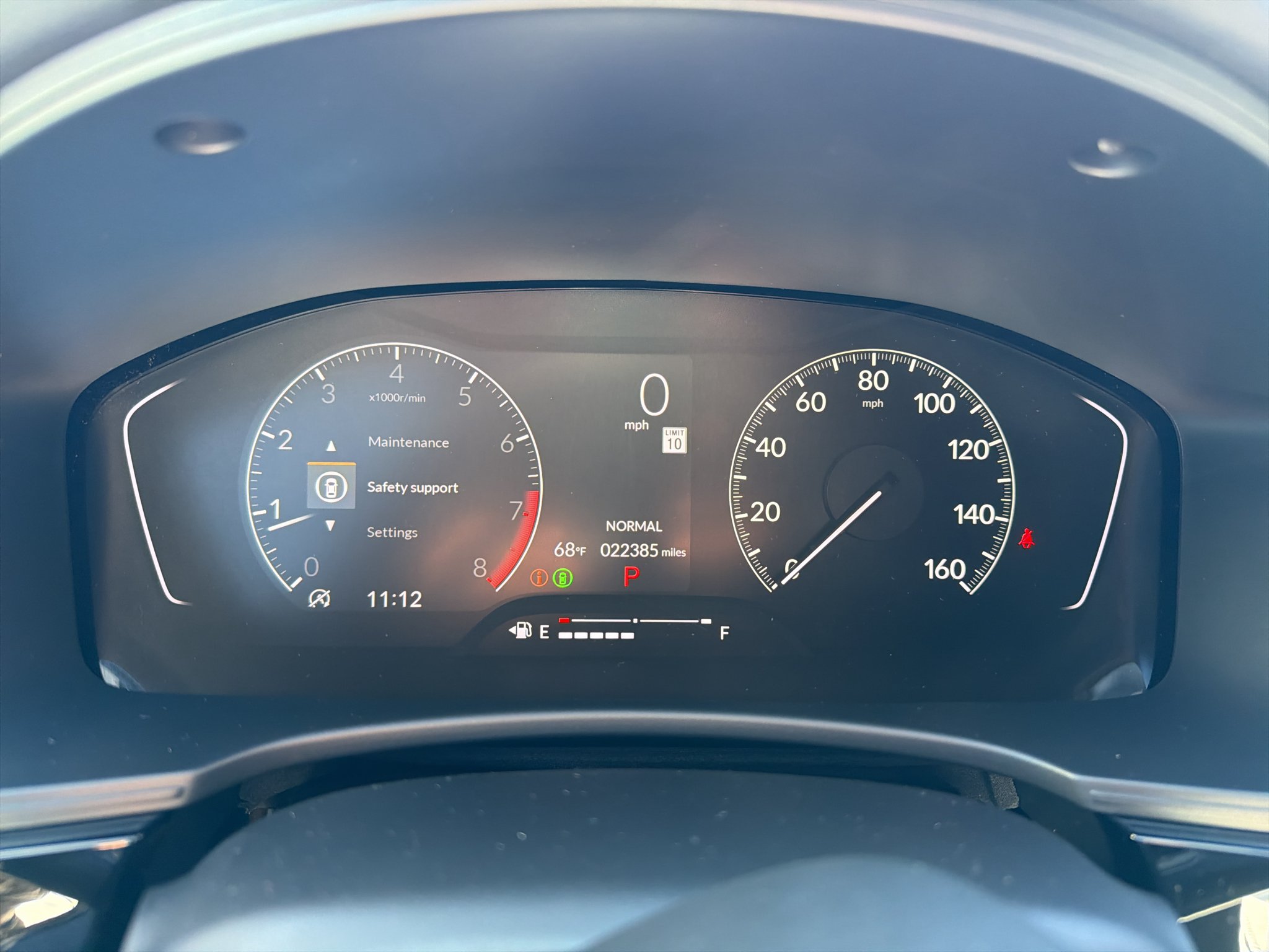 Used 2024 Aegean Blue Metallic Honda Sport image 5
