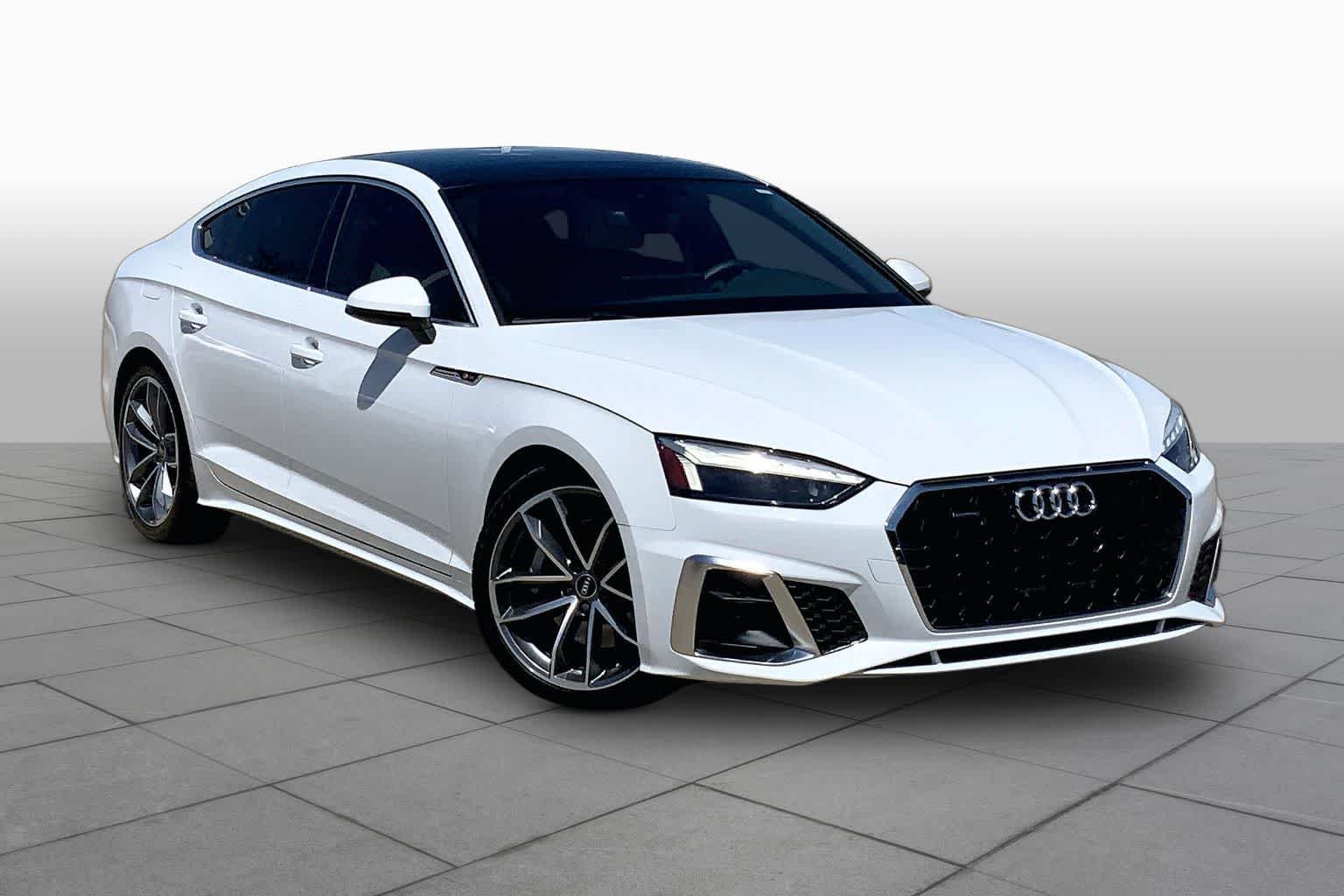 Used 2023 Glacier White Metallic Audi S line Premium image 3