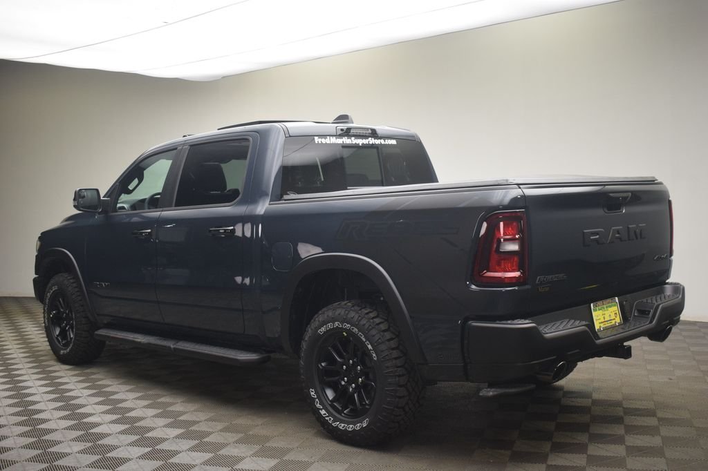 New 2026 Forged Blue Metallic Exterior Paint RAM Rebel image 13