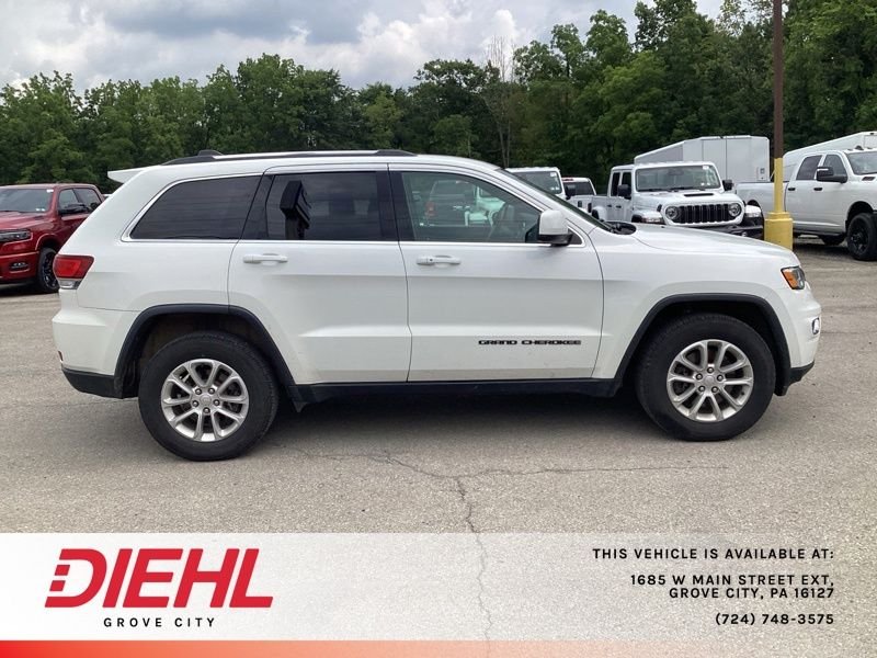 Used 2021 White Jeep Laredo X image 8