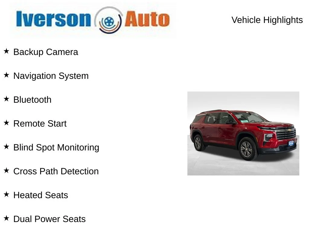 Used 2026 Red Chevrolet LT image 2
