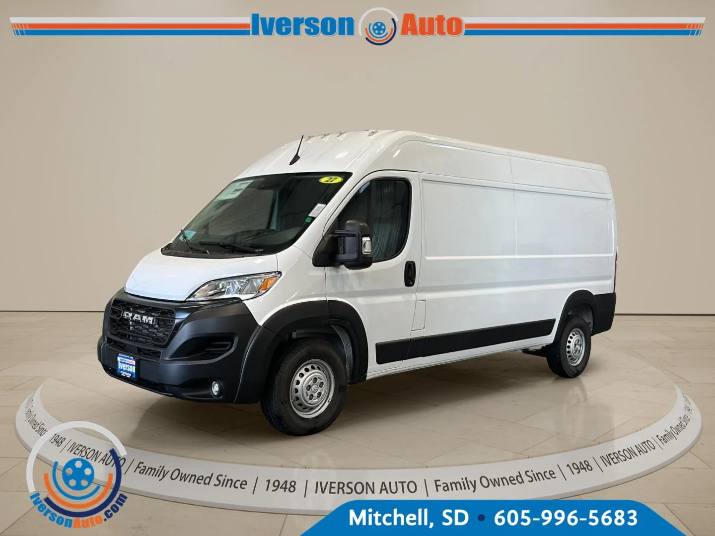 New 2027 Bright White Clearcoat RAM Tradesman image 3