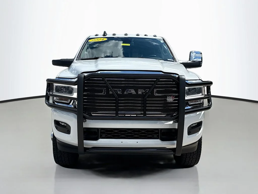 Used 2024 Bright White Clearcoat Ram Laramie image 2