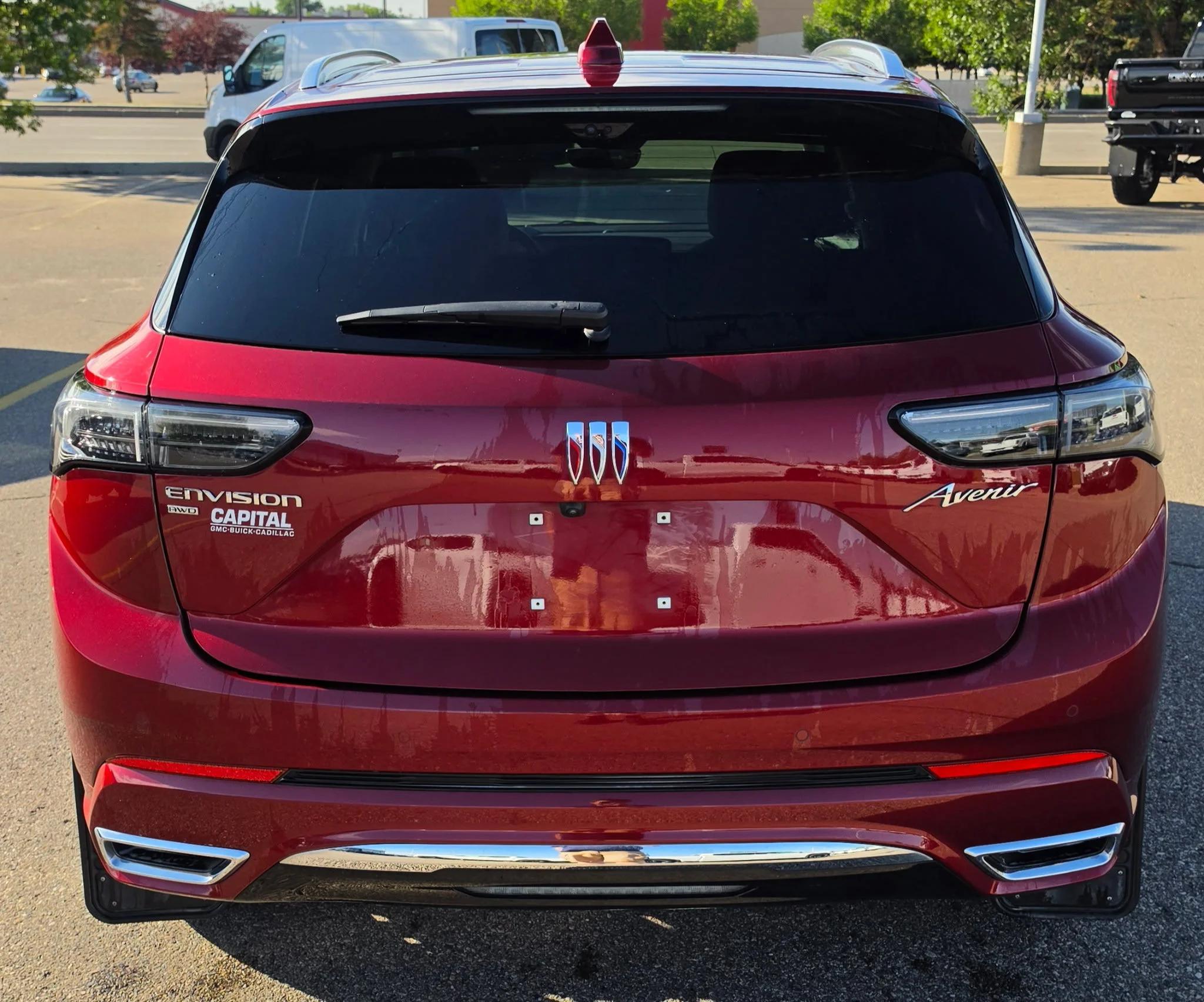 Used 2024 Red Buick Avenir AWD Leather Sunroof Nav image 4