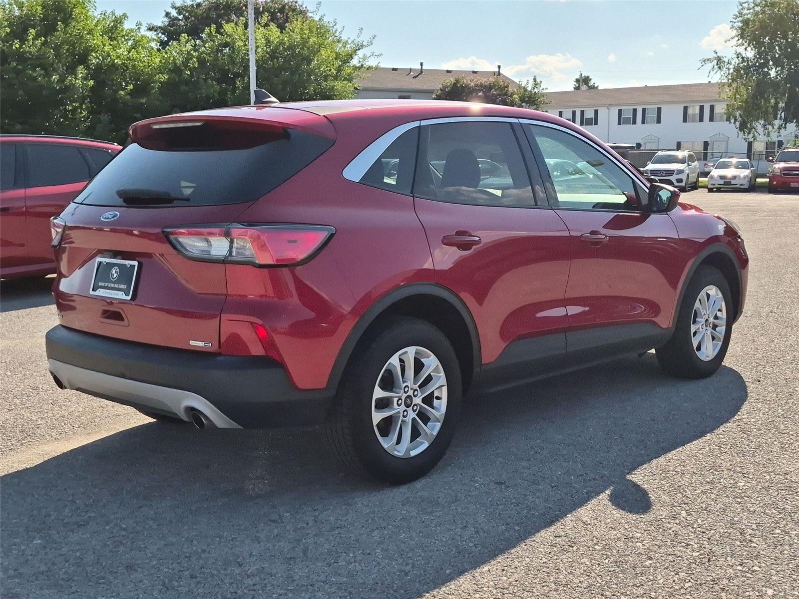 Used 2020 Rapid Red Metallic Tinted Clearcoat Ford SE image 5