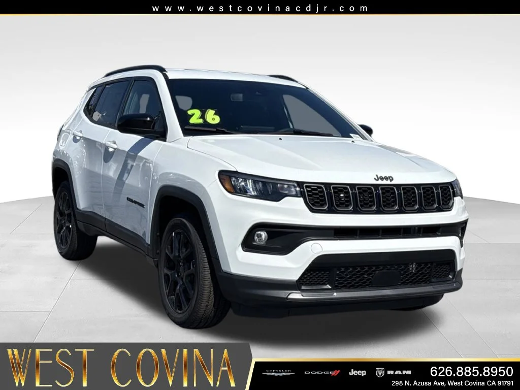 New 2026 Bright White Clear-Coat Exterior Paint Jeep Latitude image 4