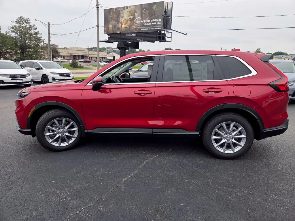 New 2027 Radiant Red Metallic Honda EX AWD image 4