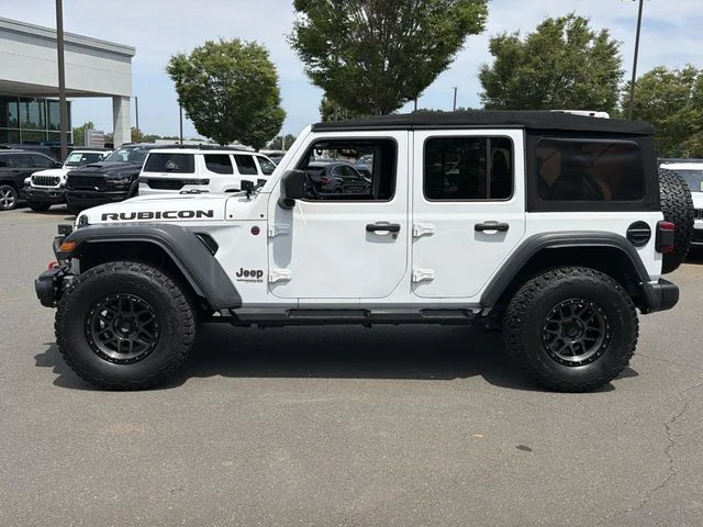 Used 2018 White Jeep Unlimited Rubicon image 10