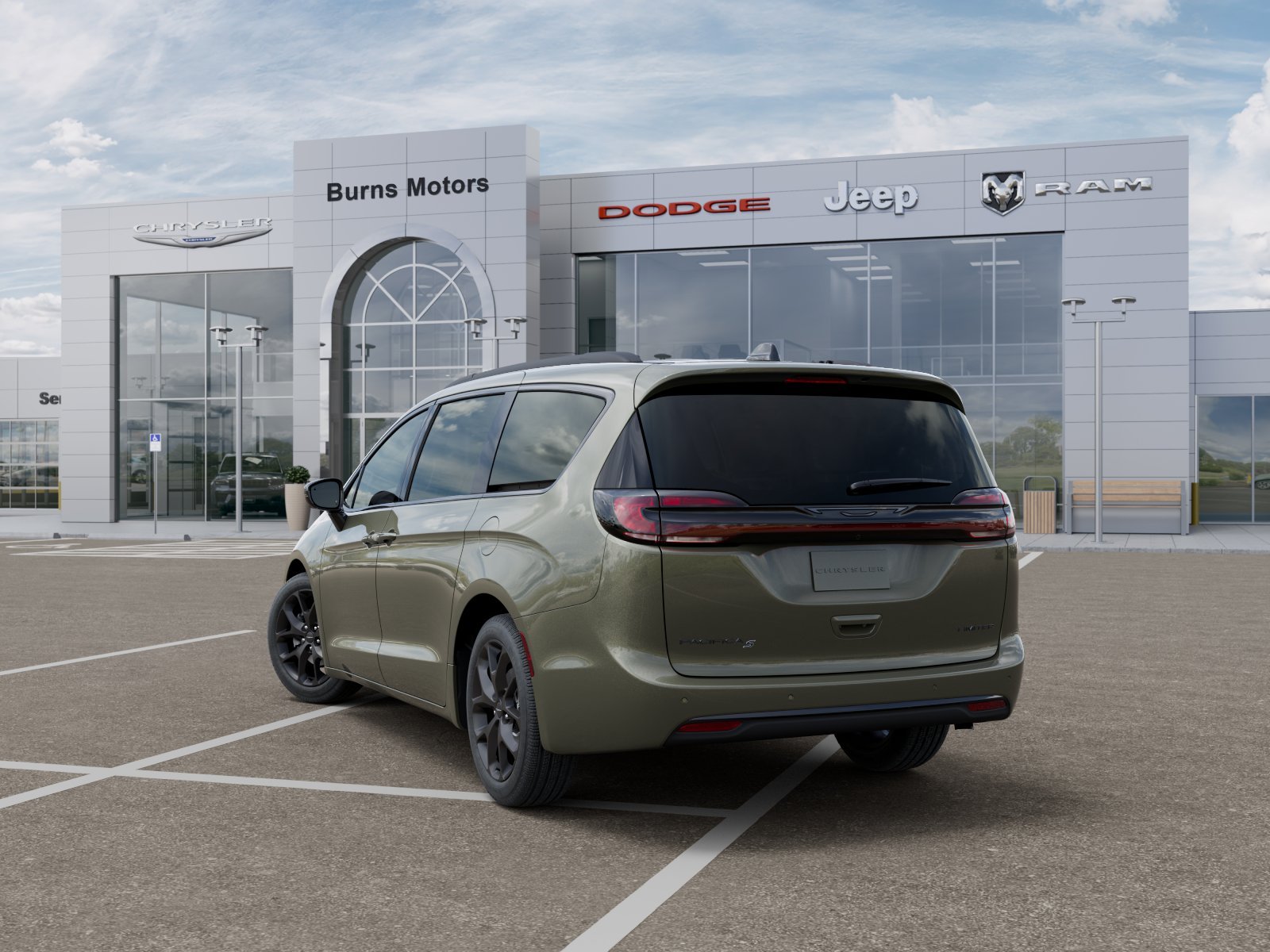 New 2027 Olive Green Pearl-Coat Exterior Paint Chrysler Limited S image 29