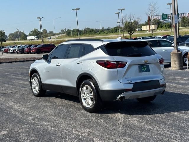 Used 2021 SILVER ICE METALLIC Chevrolet LT image 3