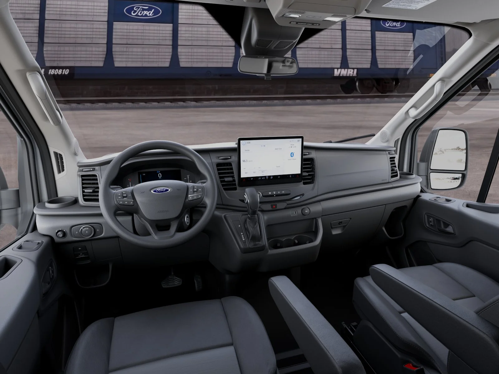 New 2027 Oxford White Ford Passenger Van XL image 9