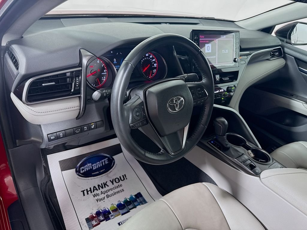 Used 2022 Supersonic Red Toyota XSE image 9