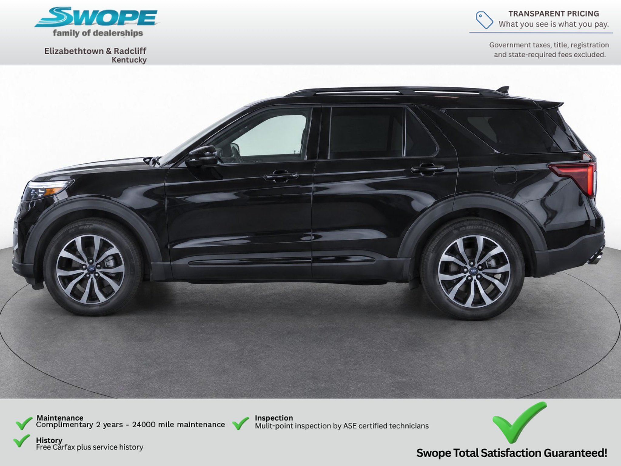 Used 2020 Agate Black Metallic Ford ST image 8