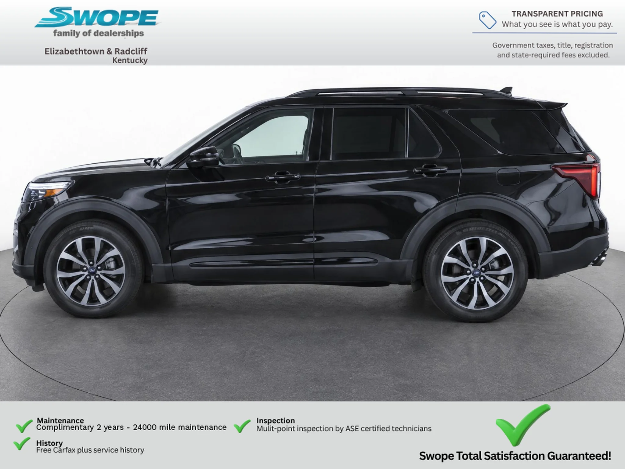 Used 2020 Agate Black Metallic Ford ST image 8