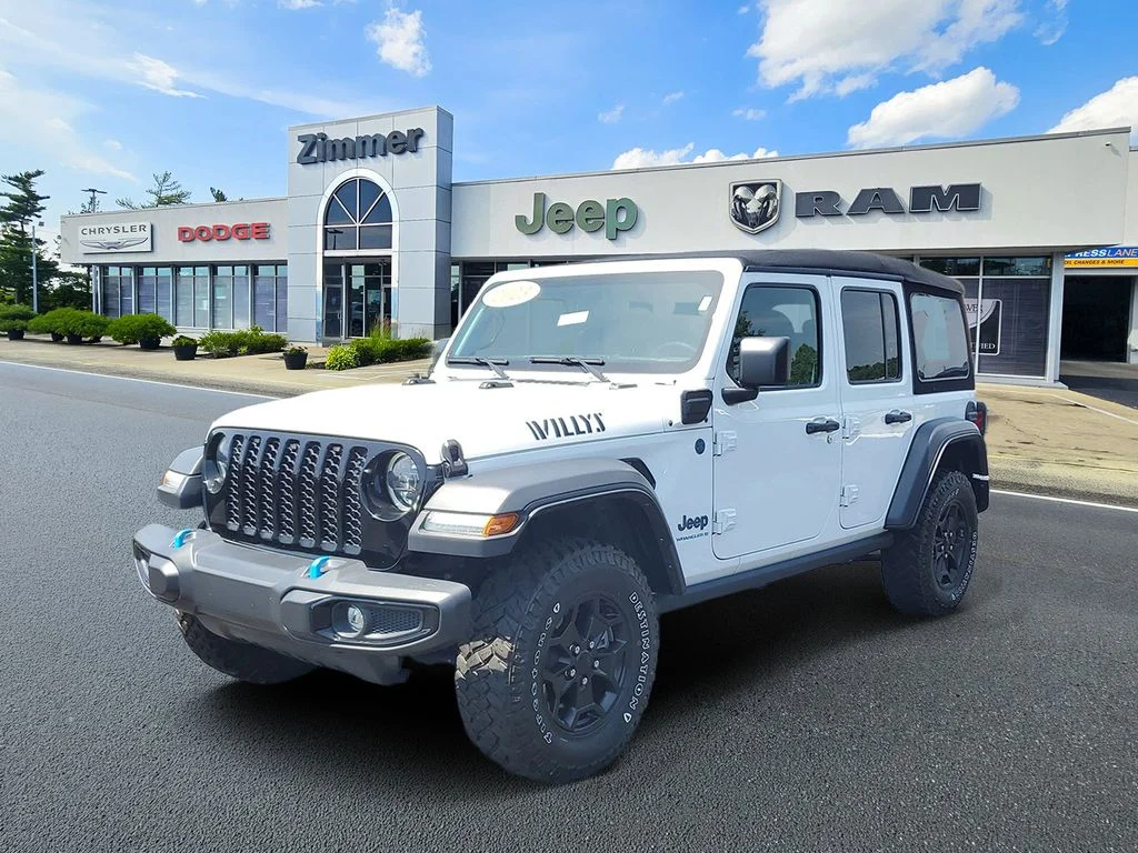 Used 2023 White Jeep Willys 4xe image 2