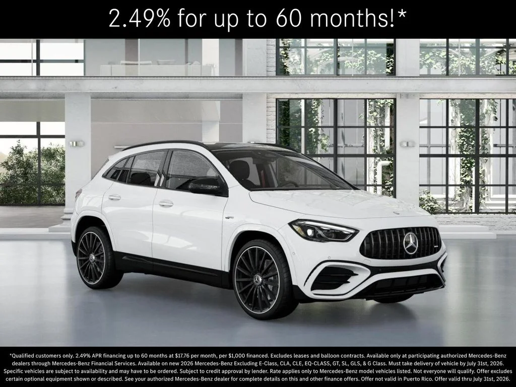 New 2026 Polar White Mercedes-Benz AMG® GLA 35 4MATIC SUV image 11