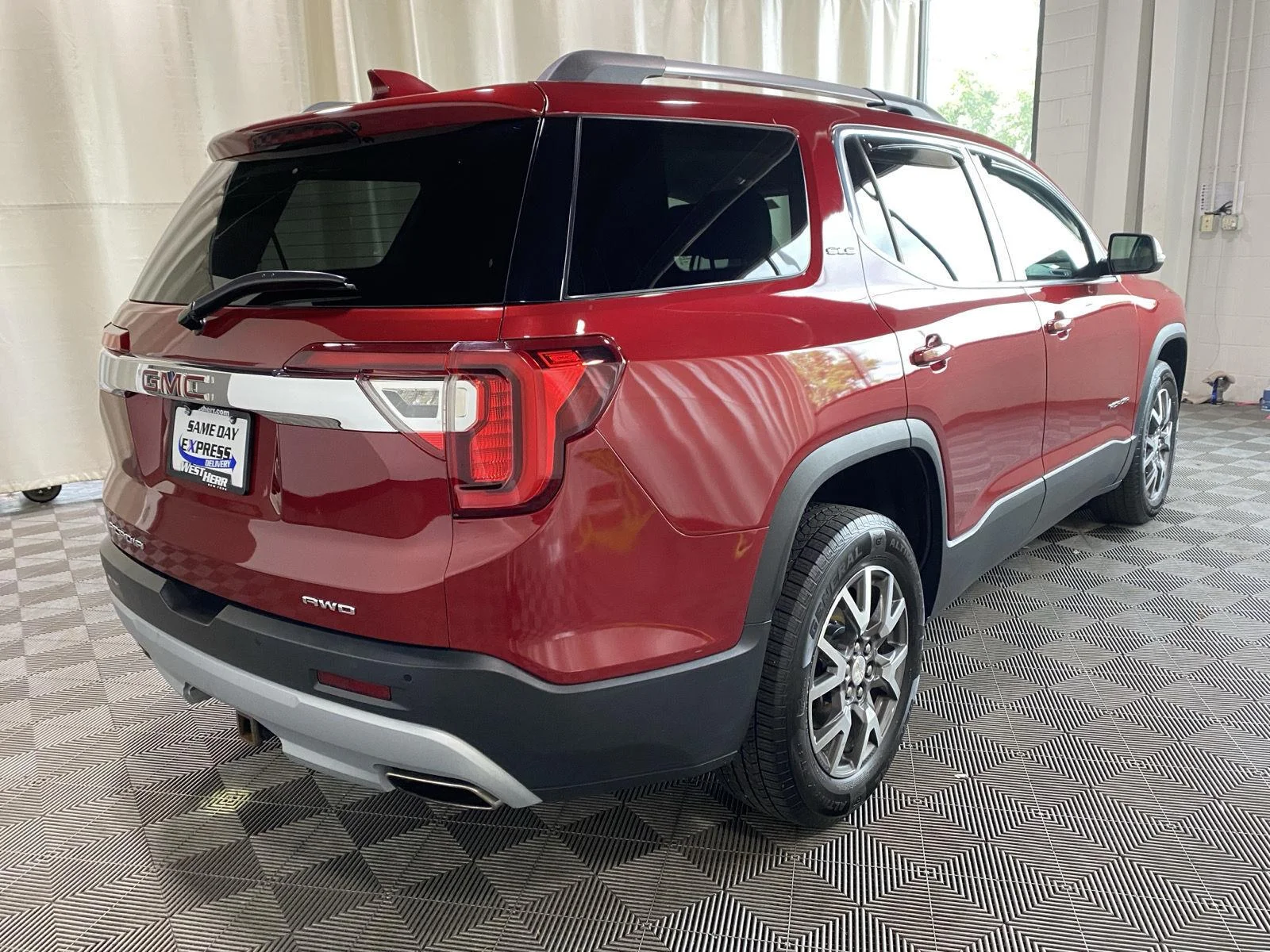 Used 2020 Red Quartz Tintcoat GMC SLE image 7