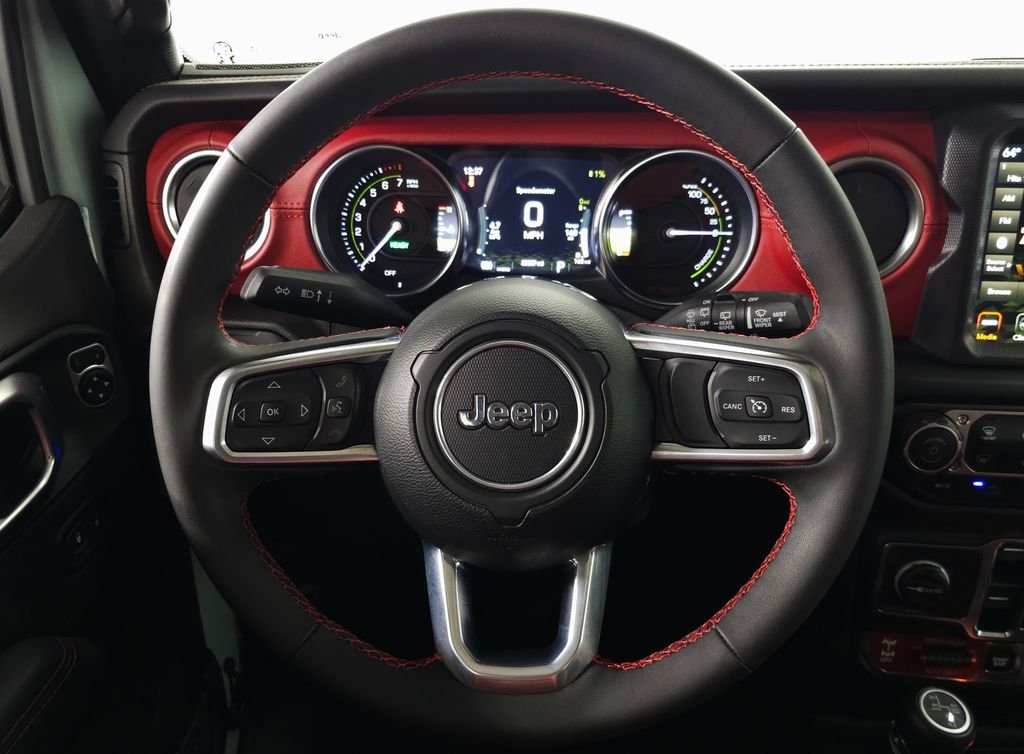 Used 2023 Gray Jeep Rubicon 20th Anniversary Edition 4xe image 21