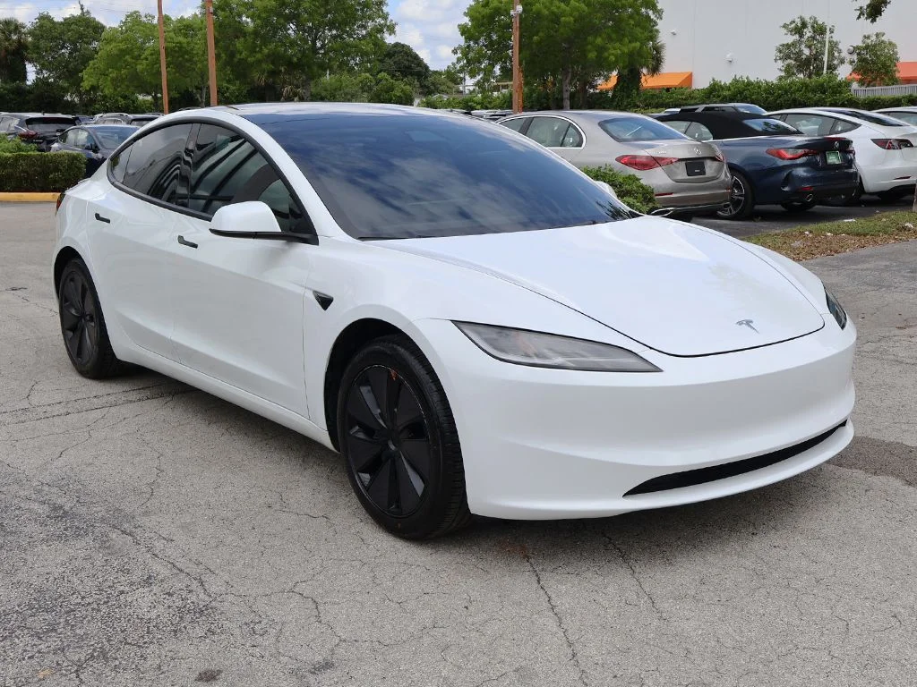 Used 2024 Tesla Model 3 Base with VIN 5YJ3E1EA1RF733730 for sale in Miami, FL