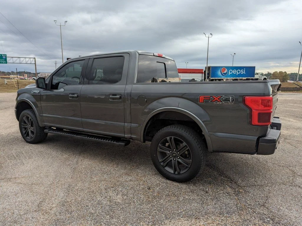 Used 2020 GRAY Ford SuperCrew Lariat 5 1/2 image 5