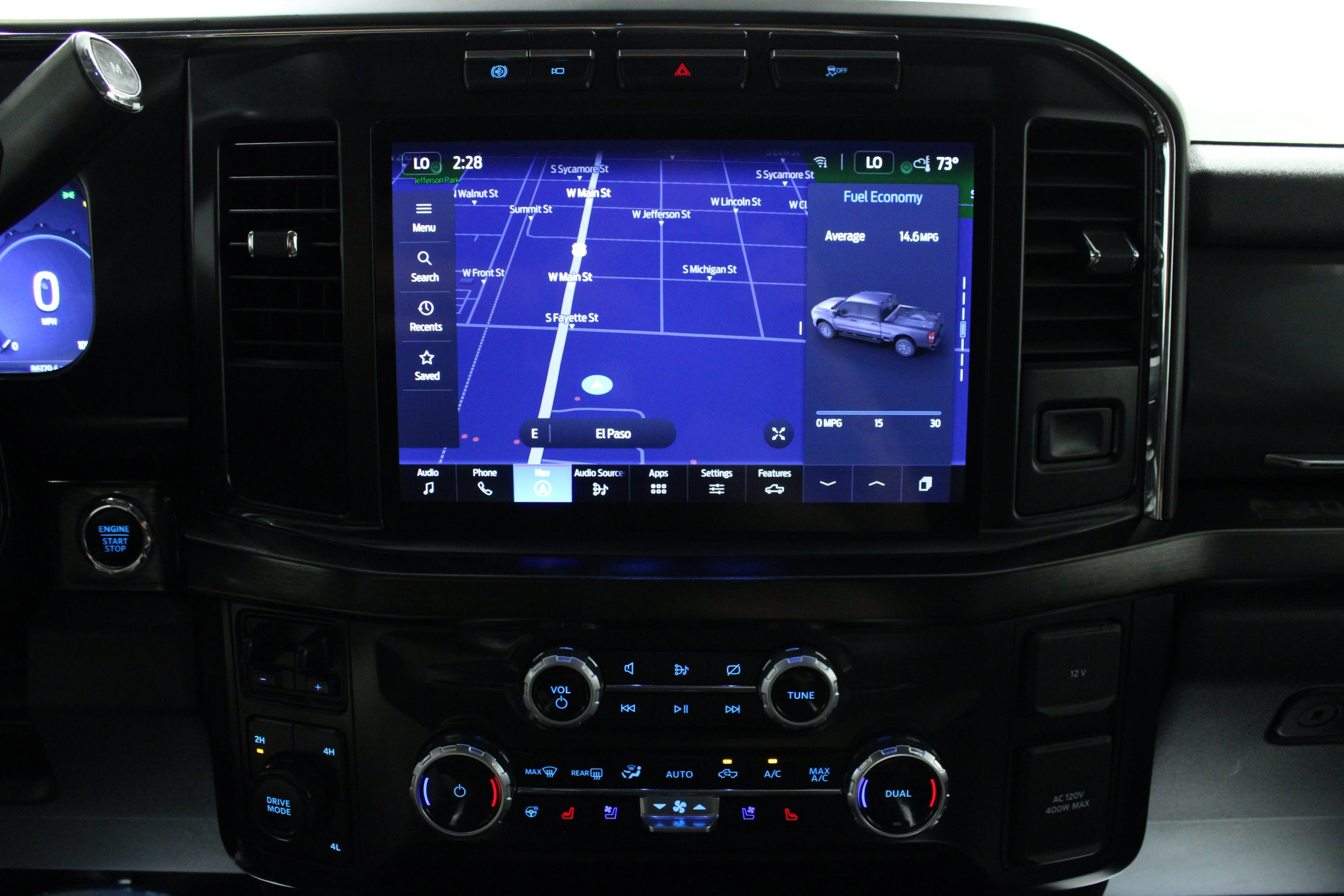Used 2023 Carbonized Gray Metallic Ford LARIAT image 21