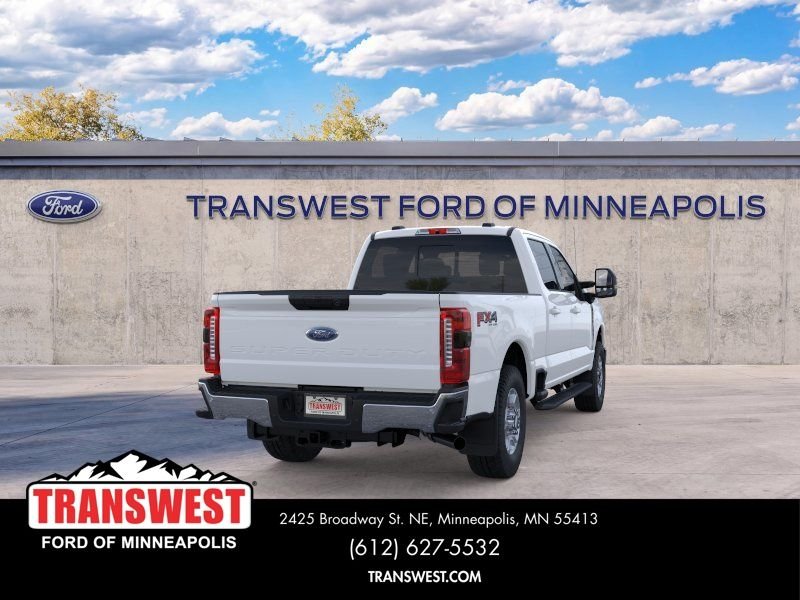 New 2026 Oxford White Ford F-350® XLT image 8