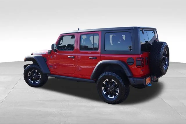 Certified Used 2025 Red Jeep Rubicon 4xe image 8