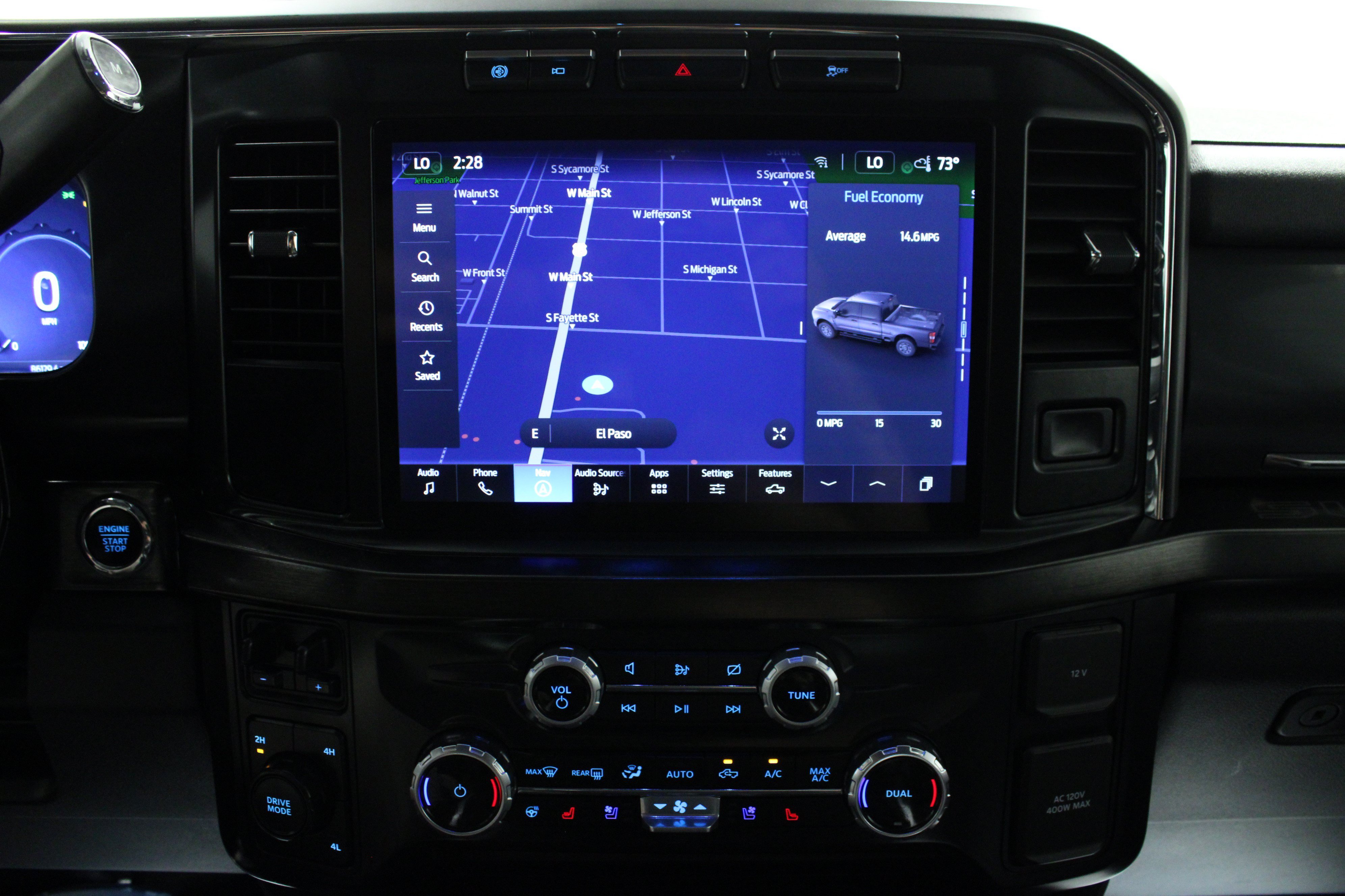Used 2023 Carbonized Gray Metallic Ford LARIAT image 21