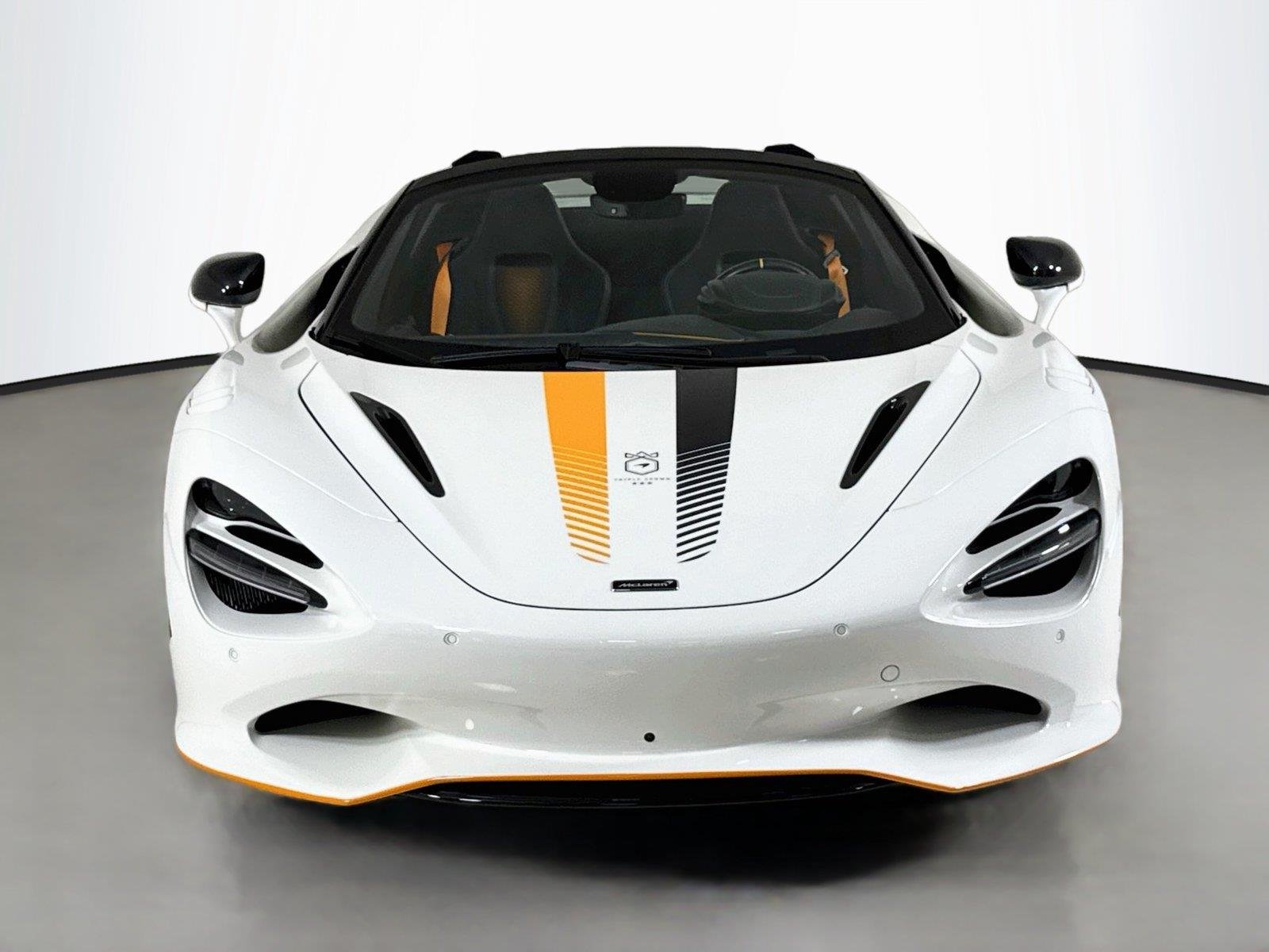 Used 2024 Monaco White 60th Anniversary Triple Crown McLaren Spider | 468K MSRP image 11