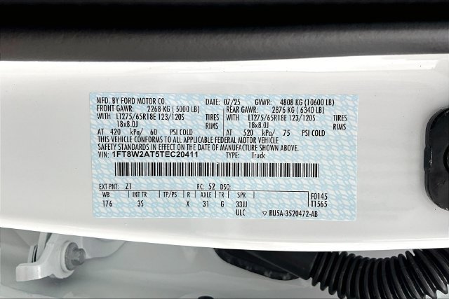 New 2026 White Ford XLT image 13