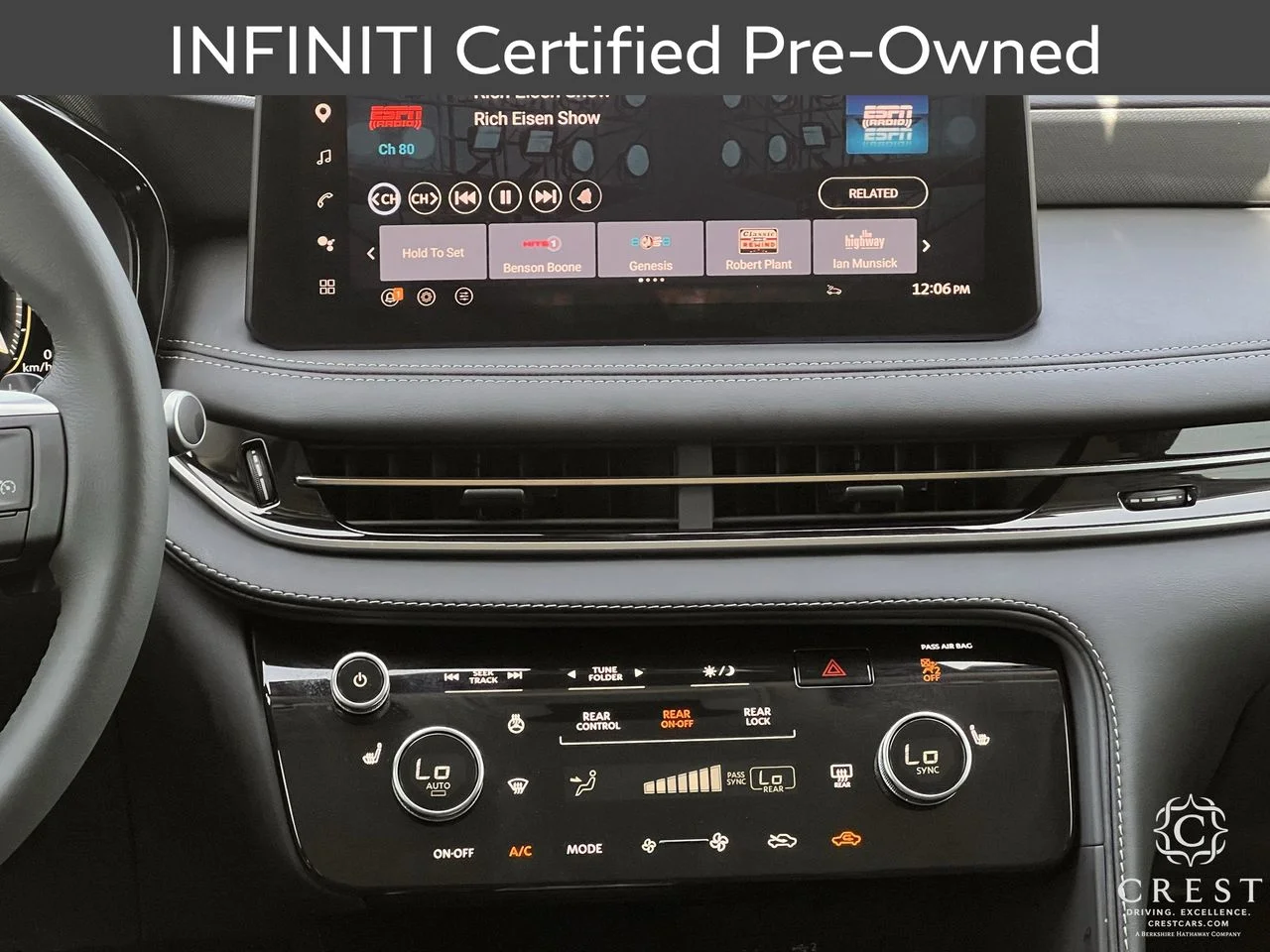 Certified Used 2026 Graphite Shadow INFINITI PURE image 17