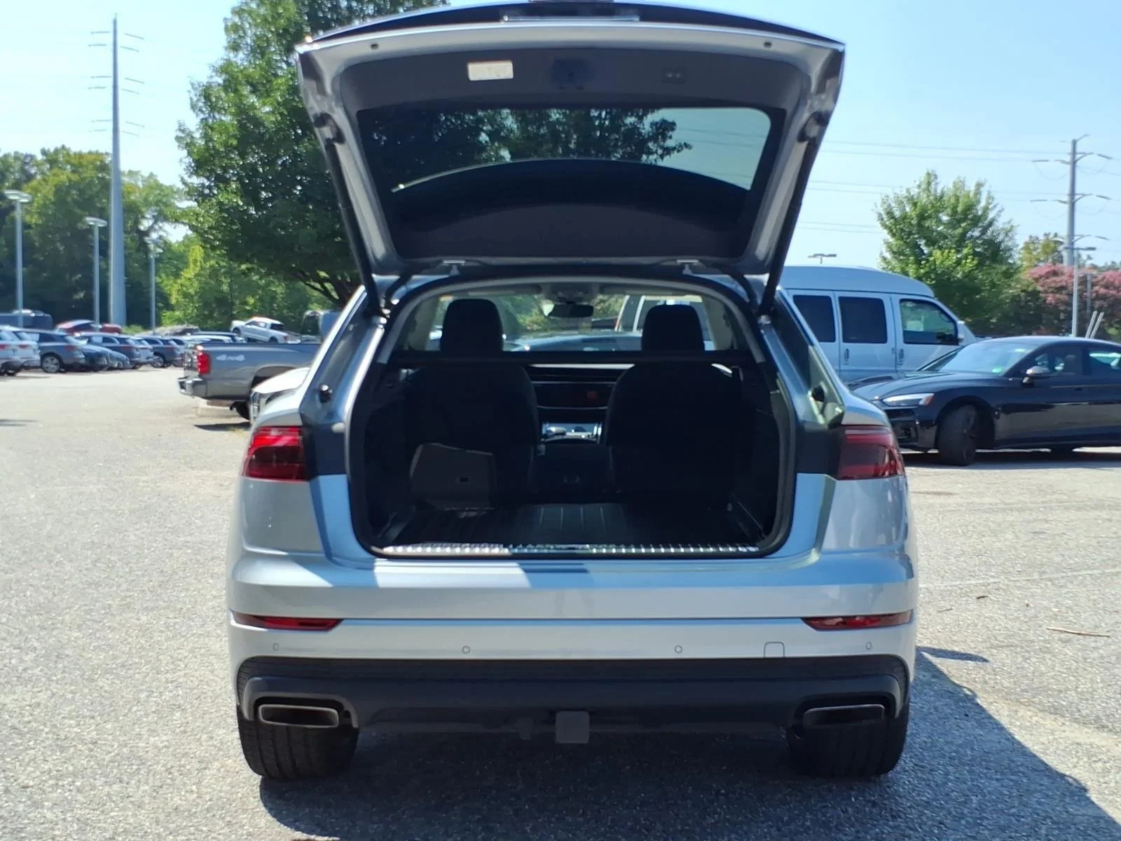 Used 2025 Satellite Silver Metallic Audi Premium Plus image 32