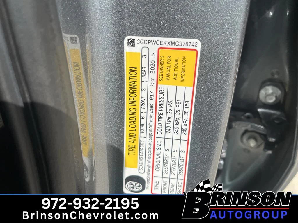 Used 2021 Satin Steel Metallic Chevrolet LT image 15