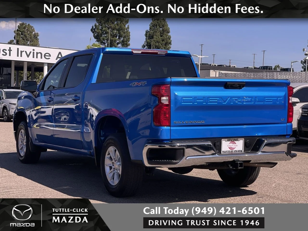 Used 2025 Riptide Blue Metallic Chevrolet LT image 13