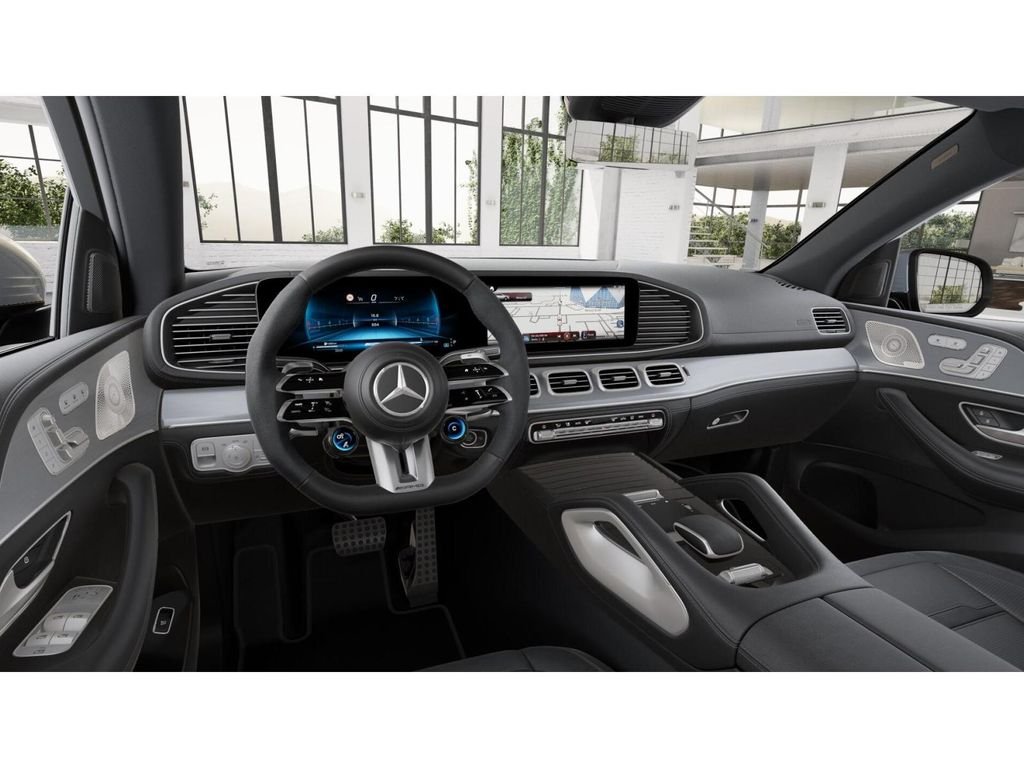 New 2026 Cirrus Silver Metallic Mercedes-Benz AMG® GLE 53 4MATIC+ Coupe image 3