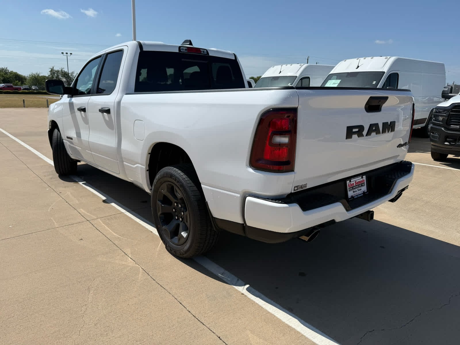 New 2026 Bright White Clearcoat Ram Express image 8