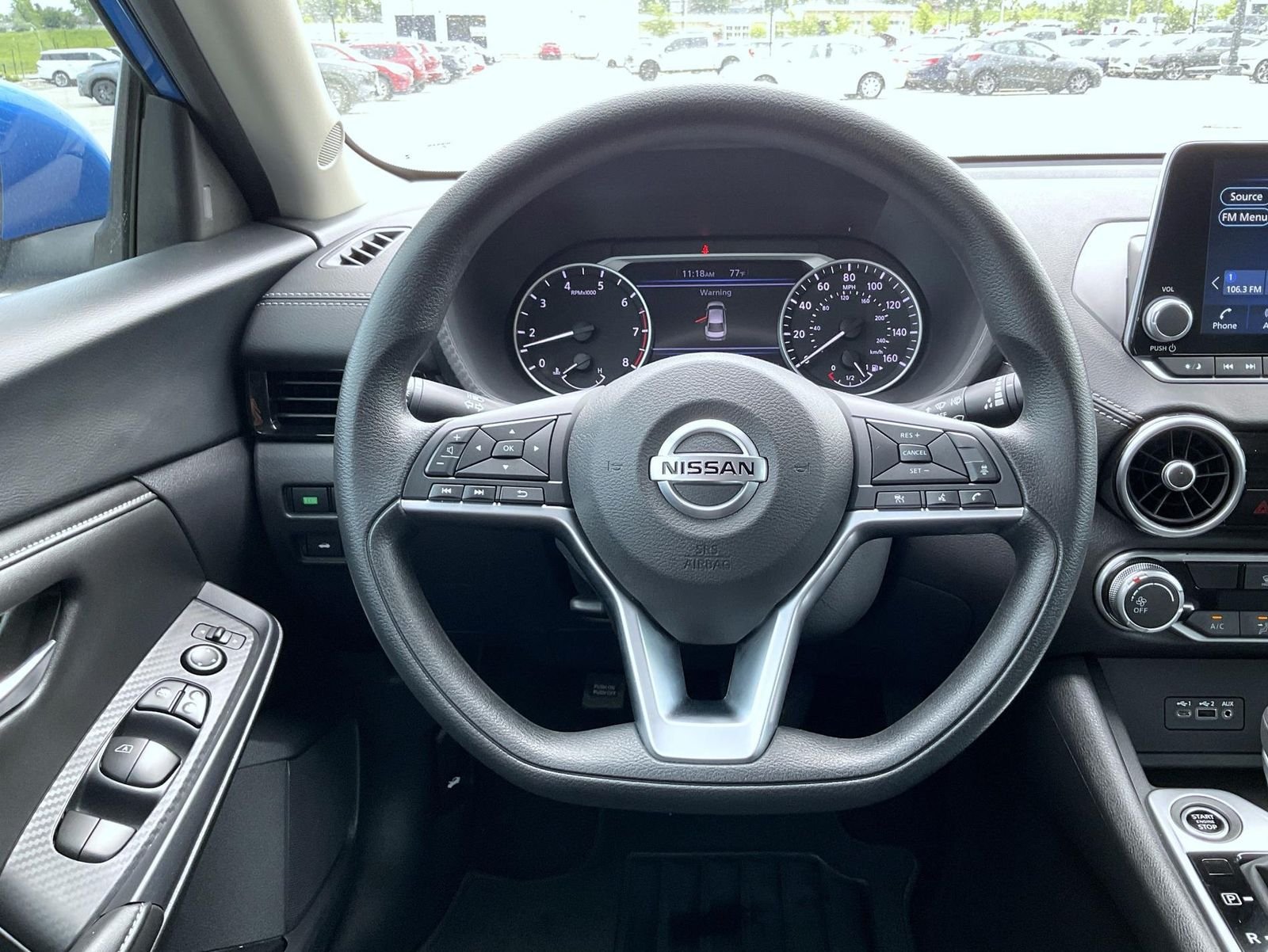 Used 2023 Blue Nissan SV image 11