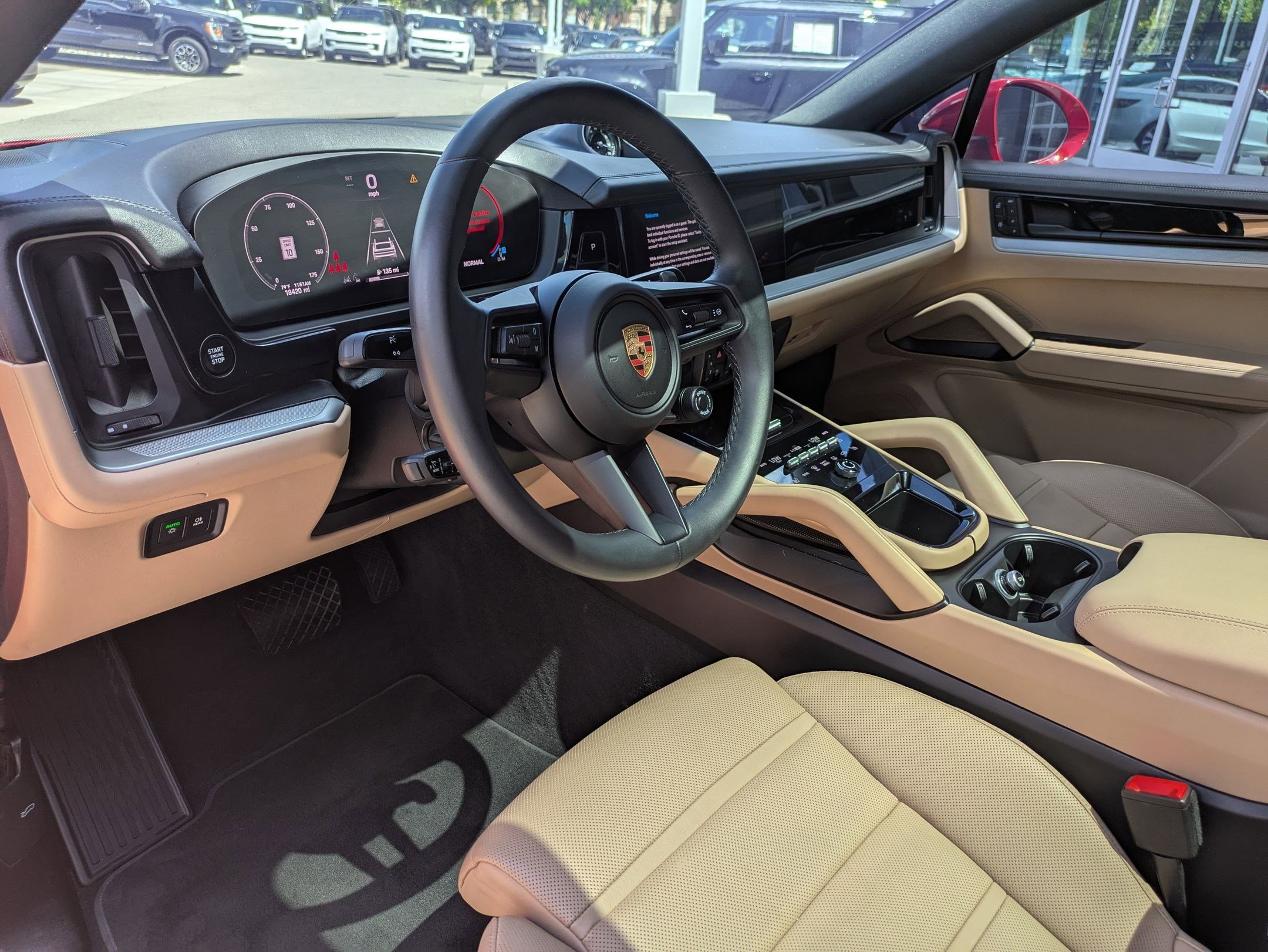 Used 2024 Red Porsche Cayenne Coupé (MY24) image 14