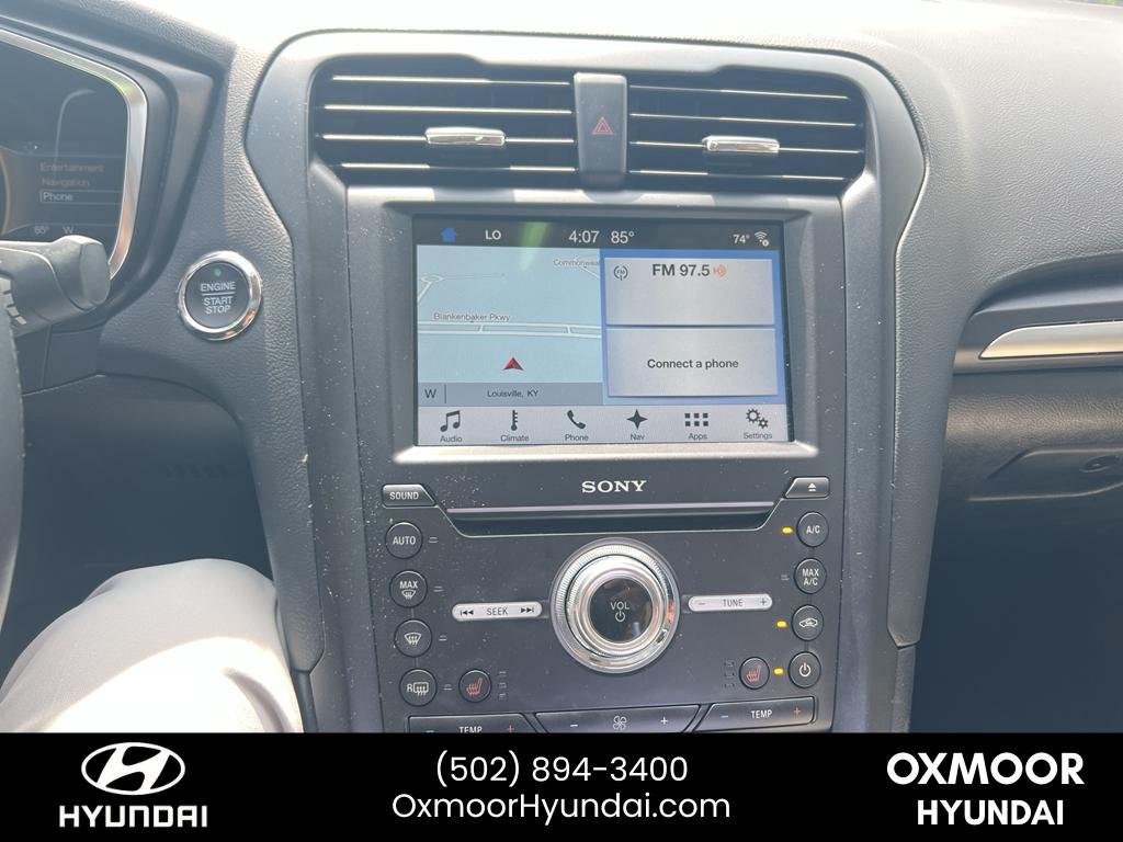Used 2018 Shadow Black Ford Titanium image 11