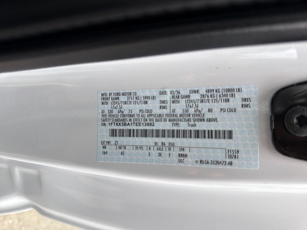 New 2026 Oxford White Ford Service Body image 23
