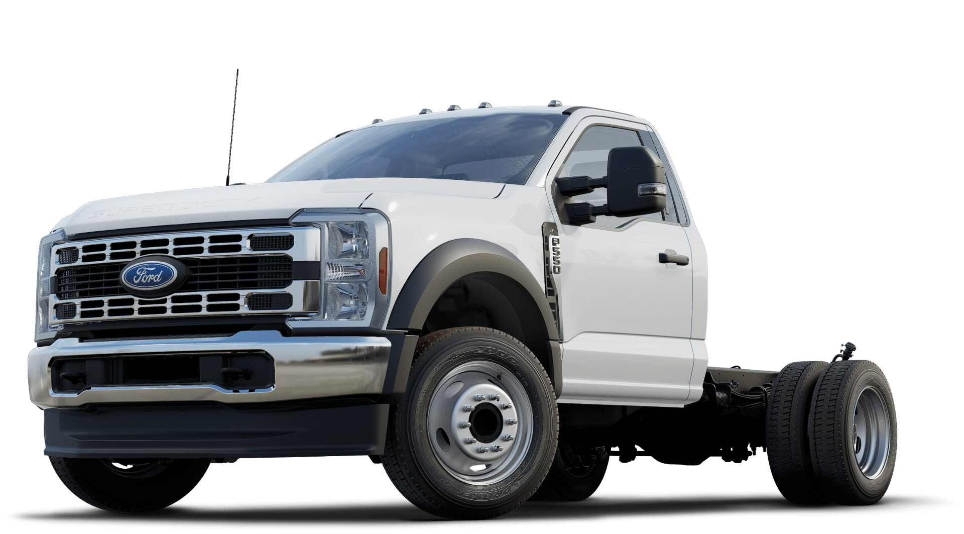 New 2024 Oxford White Ford F-550® XLT image 2