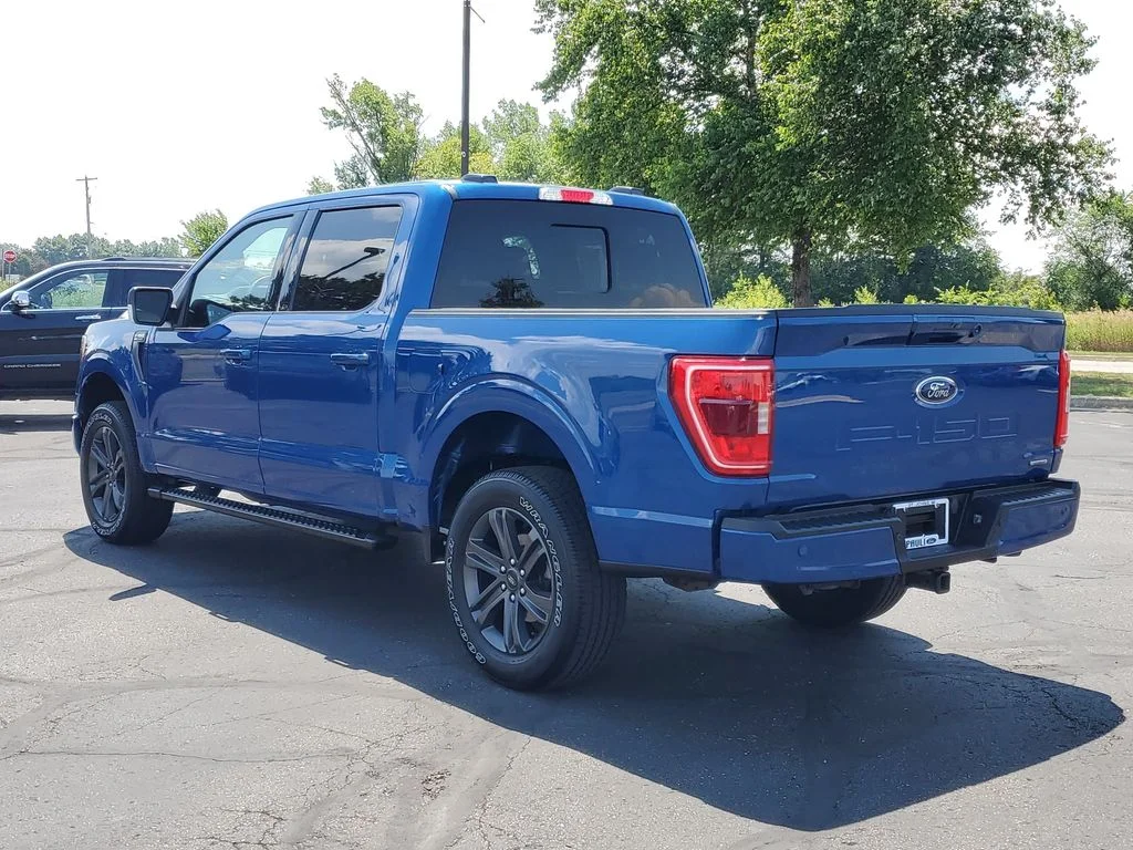 Certified Used 2023 Atlas Blue Metallic Ford XLT image 3