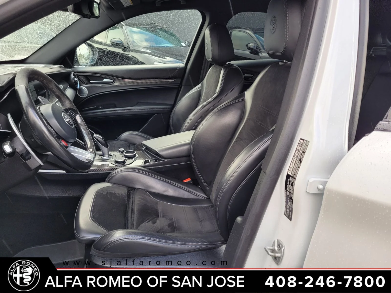 Used 2018 White Alfa Romeo Quadrifoglio image 14