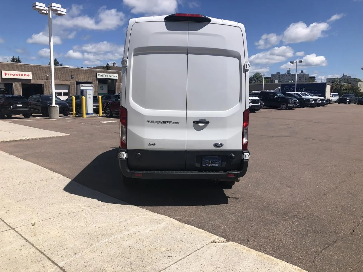 Used 2025 White Ford T-250 148" Hi Rf 9070 GVWR AWD image 6
