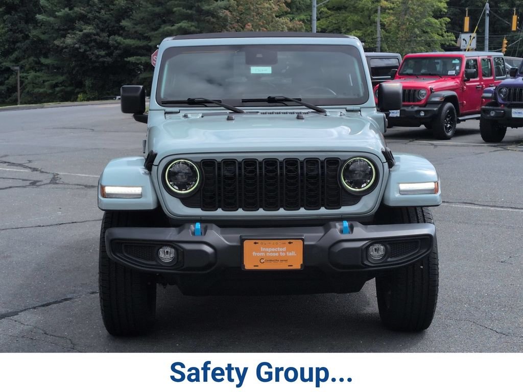 Certified Used 2024 Gray Jeep Sahara 4xe image 12