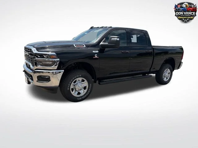 New 2026 Diamond Black Crystal Pearlcoat RAM Tradesman image 1