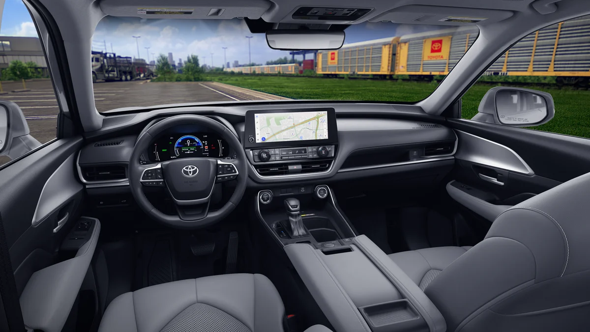 New 2026 Midnight Black Metallic Toyota Hybrid XLE image 19